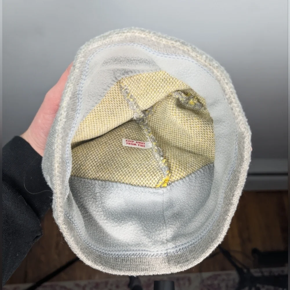 PATAGONIA Baby Animal Friends Beanie, 60585, owl drifter grey color, size 3-6M